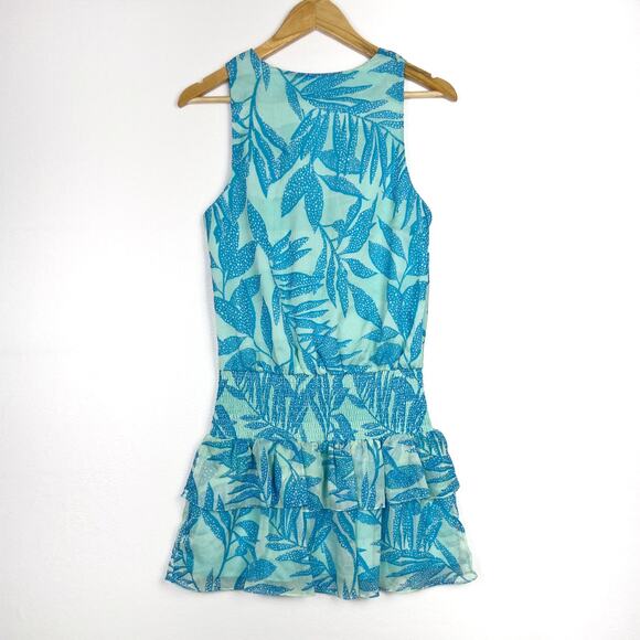 Amanda Uprichard Scottie Dress in Breeze Blue/Green Size S - Picture 4 of 7